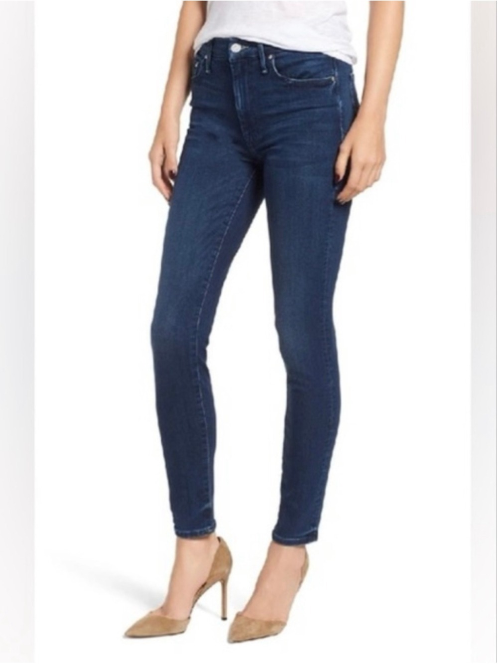 Mother High Waisted Looker Jeans in Tongue And Chic Size 26